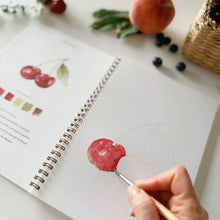Load image into Gallery viewer, Emily Lex Fruit Book and Paint Set