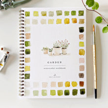 Load image into Gallery viewer, Emily Lex Garden Watercolour Book and Paint Set