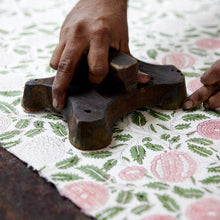 Load image into Gallery viewer, Blush Refresh Hand Block Printed Medium Gift Bags