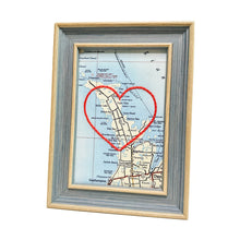Load image into Gallery viewer, Bruce Peninsula Heart Map - Two Sizes and Colours