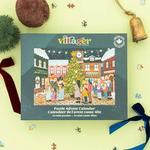 Load image into Gallery viewer, Village Christmas Advent Calendar