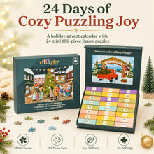 Load image into Gallery viewer, Village Christmas Advent Calendar