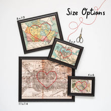 Load image into Gallery viewer, Lucknow Heart Map