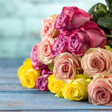Load image into Gallery viewer, Classic Bouquet of Roses - Half or Full Dozen - NOT RED