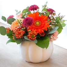 Load image into Gallery viewer, White Pumpkin Arrangement