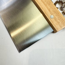 Load image into Gallery viewer, Stainless Steel Dough Cutter  &amp; Kitchen Scraper
