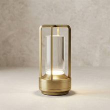 Load image into Gallery viewer, Elio Cordless Metal Table Lamp| Two Finishes
