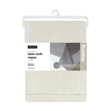 Load image into Gallery viewer, Hemstitch Linen Tablecloth
