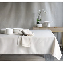 Load image into Gallery viewer, Hemstitch Linen Tablecloth
