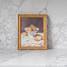 Load image into Gallery viewer, Antique Fruit | French Brass Inspired Gold Mould Framed Art: 8 x 10
