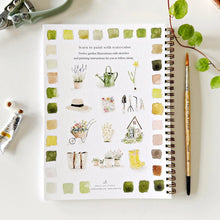 Load image into Gallery viewer, Emily Lex Garden Watercolour Book and Paint Set
