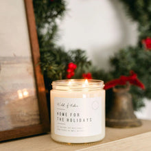 Load image into Gallery viewer, Wild Flicker Home For Holidays Candle | Two Sizes

