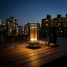 Load image into Gallery viewer, Elio Cordless Metal Table Lamp| Two Finishes
