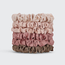 Load image into Gallery viewer, Ultra Petite Satin Scrunchies 6pc | Terracotta
