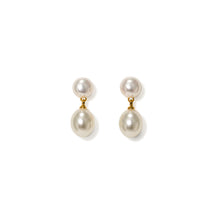 Load image into Gallery viewer, Positano Pearl Drop Earrings
