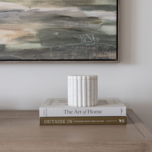 Load image into Gallery viewer, Marble Fluted Jar Canister
