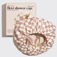 Load image into Gallery viewer, Satin Lined Flexi Shower Cap | Three Patterns
