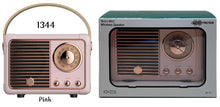 Load image into Gallery viewer, Vintage Bluetooth Speaker | Pink
