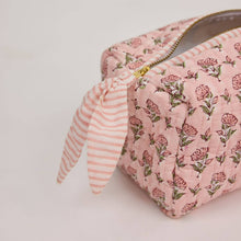 Load image into Gallery viewer, Ditsy Floral Blush Medium Toiletry Bag
