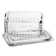 Load image into Gallery viewer, Medium Embossed Butter Dish
