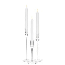 Load image into Gallery viewer, Slender Glass Taper Holders
