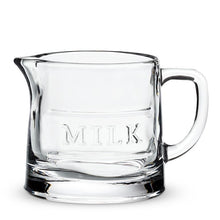 Load image into Gallery viewer, Glass Milk Jug
