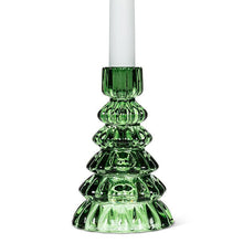 Load image into Gallery viewer, Glass Tree Candle Holder
