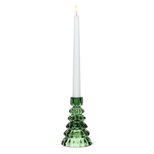 Load image into Gallery viewer, Glass Tree Candle Holder
