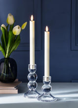 Load image into Gallery viewer, Ball Clear Glass Taper Holder
