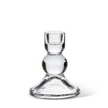 Load image into Gallery viewer, Ball Clear Glass Taper Holder
