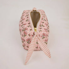 Load image into Gallery viewer, Ditsy Floral Blush Small Toiletry Bag
