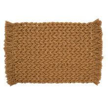 Load image into Gallery viewer, Coir Weave Doormat Fringe Edge

