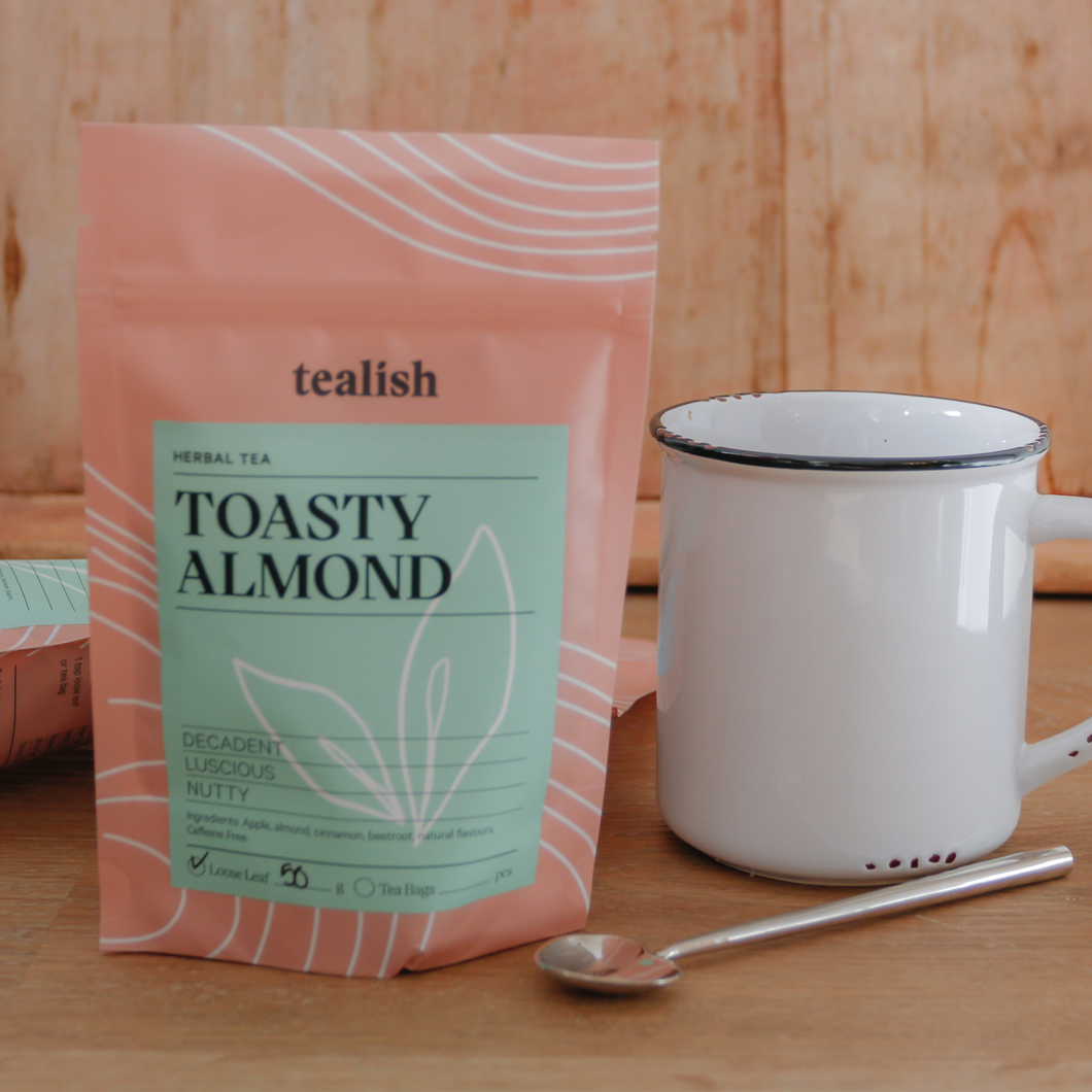 Toasty Almond Herbal Tea