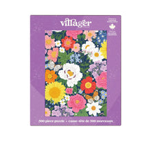 Load image into Gallery viewer, Midnight Blooms 500 Piece Puzzle
