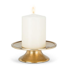 Load image into Gallery viewer, Gold Pillar Plate
