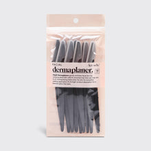 Load image into Gallery viewer, Recycled Plastic Dermaplaners 12pc Set - Black
