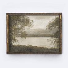 Load image into Gallery viewer, Vintage Lake Scene

