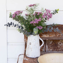 Load image into Gallery viewer, Distressed White Pitcher
