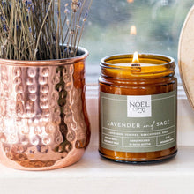 Load image into Gallery viewer, Lavender &amp; Sage Noel and Co Candle
