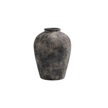 Load image into Gallery viewer, Black Terracotta Vase | Three Sizes
