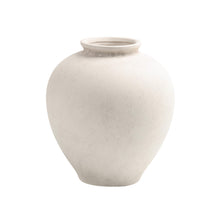 Load image into Gallery viewer, Whitewashed Terracotta Vase
