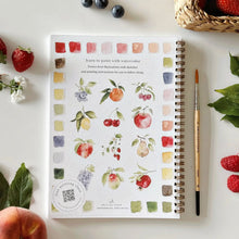 Load image into Gallery viewer, Emily Lex Fruit Book and Paint Set
