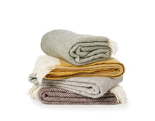 Load image into Gallery viewer, Lovik Wool Throw | Heavenly Blue
