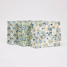 Load image into Gallery viewer, Hand Block Printed Medium Gift Bags | Indigo
