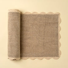Load image into Gallery viewer, Scalloped Table Runners | Three Colours
