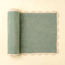 Load image into Gallery viewer, Scalloped Table Runners | Three Colours
