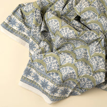 Load image into Gallery viewer, Sakura Block Print Tablecloth
