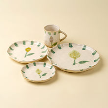 Load image into Gallery viewer, Painted Petals Collection | Lemon | Mug and Plate
