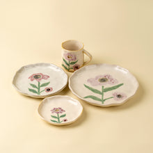 Load image into Gallery viewer, Painted Petals Collection | Aster | Mug and Plate
