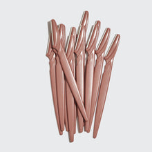 Load image into Gallery viewer, Recycled Plastic Dermaplaners 12pc Set - Terracotta
